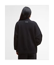 Women's Barbour Milda Knitted Bomber - Black