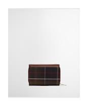 Women's Barbour Rosa Leather French Purse - Brown / Classic