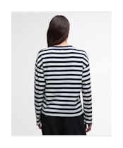 Women's Barbour Bede Oversized Top - Navy