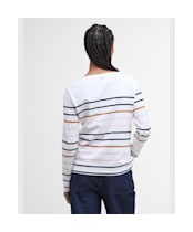 Women's Barbour Hawkins Top - Cloud Stripe 3