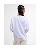Women's Barbour Lavensdale Top - White