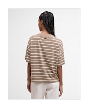 Women's Barbour Faye Top - Military Brown