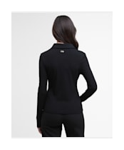Women's Barbour International Chloe Ribbed Top - Black