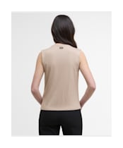 Women's Barbour International Saskia Top - Oat