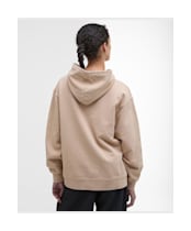 Women's Barbour Northumberland Hoodie - Pale Camel