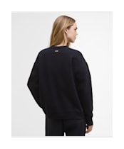 Women's Barbour International Kaia Sweatshirt - Black