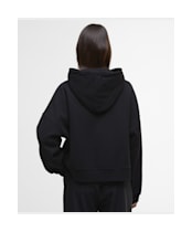 Women's Barbour International Lana Zip Hoodie - Black