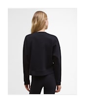 Women's Barbour International Imogen Sweatshirt - Black