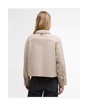 Women's Barbour International Chloe Overshirt - Oat