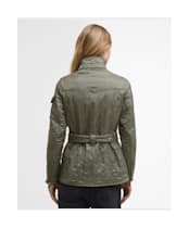 Women's Barbour International Polarquilt - Dusky Khaki
