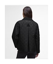 Women's Barbour Anise Quilted Jacket - Black / Ancient 