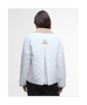 Women's Barbour Anise Quilted Jacket - LINEN WHITE/ANCI