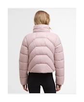 Women's Barbour International Cali Puffer Jacket - Rose Quartz