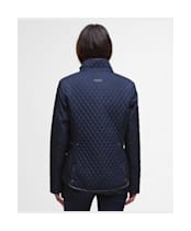 Women's Barbour Dahlia Quilted Jacket - Dark Navy