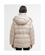 Women's Barbour International Lisbon Puffer Jacket - Jasmine