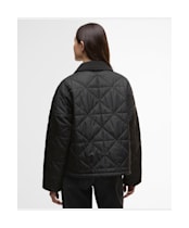 Women's Barbour International Juliana Quilted Jacket - Black