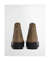 Women's Barbour Mallow Chelsea Wellington Boots - MILITARY BROWN/B
