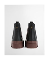 Women's Barbour Mallow Chelsea Wellington Boots - BLACK/VICUNA