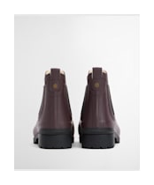 Women's Barbour Kirkton Chelsea Wellingtons - Fudge