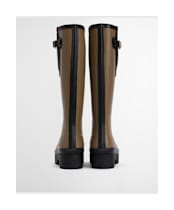 Women's Barbour Leighton Tall Wellingtons - MILITARY BROWN/B