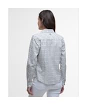 Women's Barbour Woodside Check Shirt - Navy Check