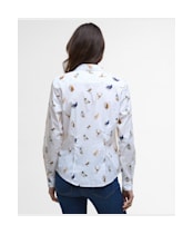 Women's Barbour Brambles Shirt - Bird Print