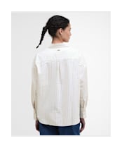 Women's Barbour Lavensdale Shirt - Pale Camel Stripe