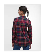 Women's Barbour Glades Check Shirt - Winterberry Tartan