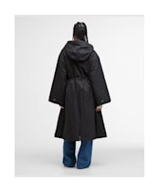 Women's Barbour Dena Showerproof Jacket - Black / Classic Tartan