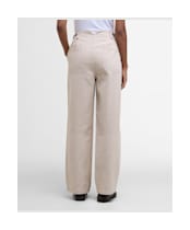 Women's Barbour Faye Trousers - Oatmeal