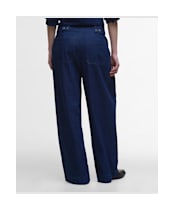 Women's Barbour Arla Denim Trousers - Rinse Wash Denim