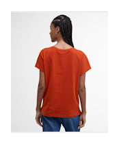 Women's Barbour Northumberland Classic T-Shirt - Orange