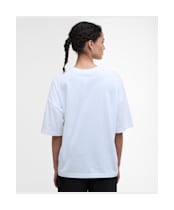 Women's Barbour Claydon T-Shirt - White