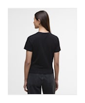 Women's Barbour International Harley T-Shirt - Black