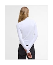 Women's Barbour International Kylie T-Shirt - White