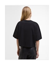 Women's Barbour International Elle T-Shirt - Black