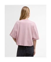 Women's Barbour International Elle T-Shirt - Pale Mauve