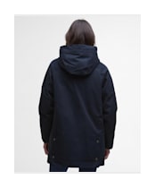 Women's Barbour Winter Beadnell Waterproof Jacket - DEEP NAVY/CLASSI