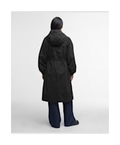 Women's Barbour Sidney Waterproof Parka - Black / Onyx Tartan