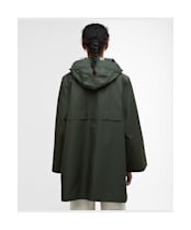 Women's Barbour Arla Waterproof Jacket - Olive / Ancient Tartan