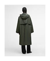 Women's Barbour Maude Waterproof Jacket - Olive / Ancient Tartan