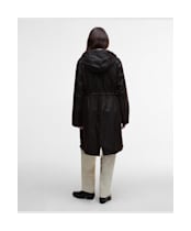 Women's Barbour Marcy Waxed Parka - RUSTIC/MUTED TAR