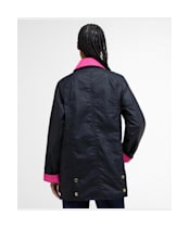 Women's Barbour Icons Modern Beadnell Wax Jacket - Navy / Classic