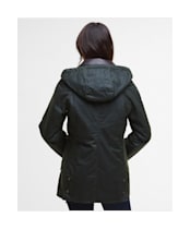 Women's Barbour Ivy Wax Jacket - Fern