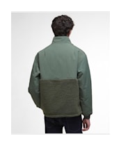 Men's Barbour Reel Hybrid Fleece Jacket - Navy