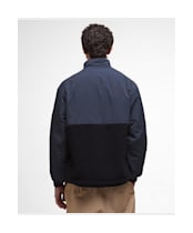 Men's Barbour Reel Hybrid Fleece Jacket - Thyme