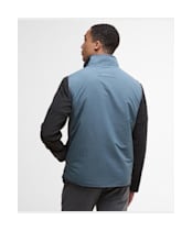 Men's Barbour Reversible Fleece Gilet - Bluestone
