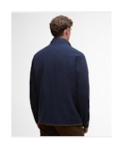 Men's Barbour Harwood Zip Through Fleece - Navy