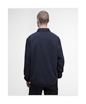 Men's Barbour International Albby Microfleece Overshirt - Dark Navy