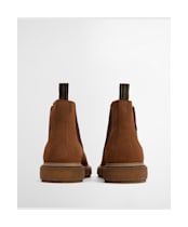 Men's Barbour Tinstone Chelsea Boots - Toffee Suede